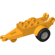 Duplo Trailer Assembly 5 × 6 × 2 Bright Light Orange