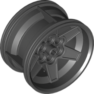 Wheel 56 × 34 Technic Racing Medium with 6 Pin Holes