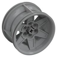 Wheel 56 × 34 Technic Racing Medium with 6 Pin Holes Hellblaugrau
