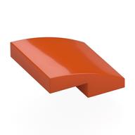 Bogenstein 2 × 2 × 2/3 Rotorange