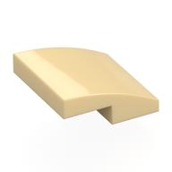 Bogenstein 2 × 2 × 2/3 Beige