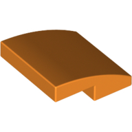 Bogenstein 2 × 2 × 2/3 Orange