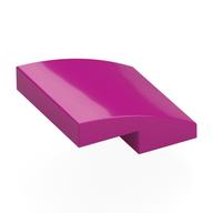 Brick Curved 2 × 2 × 2/3 Magenta