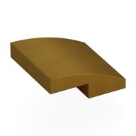 Bogenstein 2 × 2 × 2/3 Perlgold