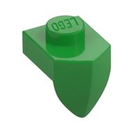 Plate Special 1 × 1 with Vertical Tooth Bright Green