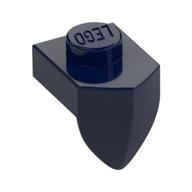 Plate Special 1 × 1 with Vertical Tooth Dark Blue