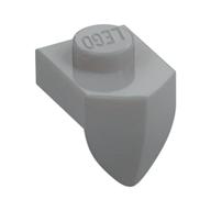Plate Special 1 × 1 with Vertical Tooth Light Bluish Gray