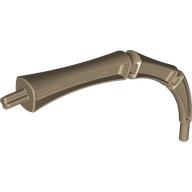 Insect Body Part, Leg / Tail / Claw / Rib with Axle Dark Tan