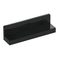 Panel 1 × 4 × 1 with Rounded Corners [Thin Wall] Schwarz