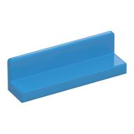 Panel 1 × 4 × 1 with Rounded Corners [Thin Wall] Dunkelazur