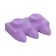 Plate Special 1 × 2 with Three Teeth [Tri-Tooth] Mittellavendel