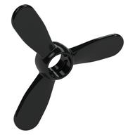 Duplo Rotor 3 blade, 4 Diameter (Propeller) Black
