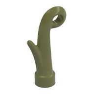 Plant, Grass Stem with Bar Hole [3.2mm] Olive Green