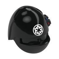 Helmet Imperial Gunner with White Imperial Logo Print Black