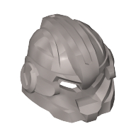 Helmet Hero Factory (Bulk) Mattsilber