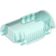 Container Cylindrical 3 × 8 × 5 with Pin Holes Transparent-Hellblau