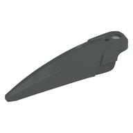 Large Figure Limb Cover / Claw / Spike Large with Axle Dark Bluish Gray