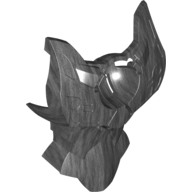 Large Figure Torso Cover, with Connector for Chi Orb (Zamor Sphere) Perltitan
