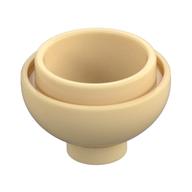 Brick Round 2 × 2 Dome Bottom [Open Stud] Tan