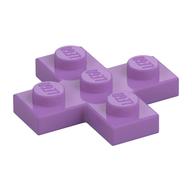 Plate 3 × 3 Cross Medium Lavender