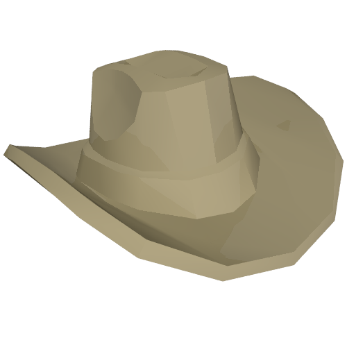 Hat, Cowboy [Plain] in Dunkelbeige