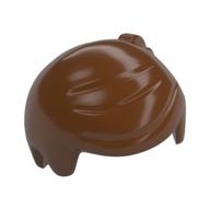 Hair Rear Cowlick Reddish Brown