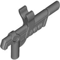 Weapon Gun Automatic Pistol with Top Clip Dark Bluish Gray
