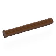 Technic Axle 5 with Stop Reddish Brown