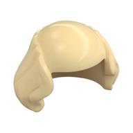 Hair, Bald Top, Long Sides [Plain] Tan