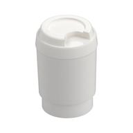 Equipment Cup with Take Out Lid Without Drinking Hole [Plain] Weiß