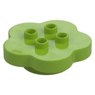 Duplo Blume 4 × 4 × 1 mit 4 oben Noppen