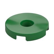 Tile Special Round 2 × 2 with Hole Green