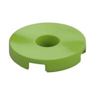 Tile Special Round 2 × 2 with Hole Lime