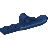 Helicopter Landing Ski 1 × 6 with Pin Hole Dark Blue