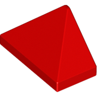 Brick Sloped 45° 2 × 1 Triple with Inside Stud Holder Rot