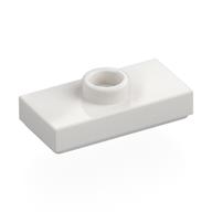 Plate Special 1 × 2 with 1 Stud with Groove and Inside Stud Holder (Jumper)