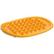 Duplo Boat Hull 7 × 12 Top Section with 6 × 8 Deck Studs Leuchtendes Hellorange