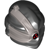 Wrap with Cyborg Eyepiece and Triple Red Sensor Print (Nindroid) Black