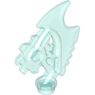 Weapon Axe Blade, Complex (Ninjago) [Techno-Blade] Transparent-Hellblau