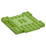Platte speziell 8 × 9 × 2/3 mit 1 × 4 vertieft