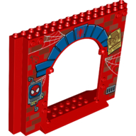 Panel 4 × 16 × 10 with Spider-Man Print Rot