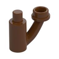 Plant, with Bar and Off-shoot with Stud Rotbraun