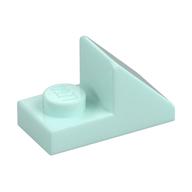 Brick Sloped 45° 2 × 1 with 2/3 Cutout [New Version] Light Aqua