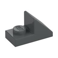 Brick Sloped 45° 2 × 1 with 2/3 Cutout [New Version] Dark Bluish Gray