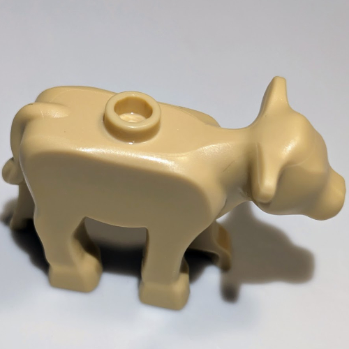 Animal, Cow, Baby / Calf [PLAIN] Tan