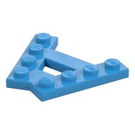 Wedge Plate 4 Stud 45° Angle Plate Dark Azure