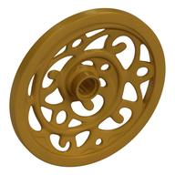 Ornate Carriage Wheel [43.2mm] Pearl Gold