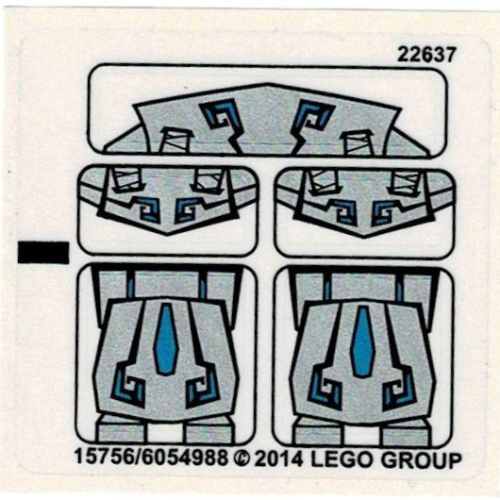 Sticker Sheet for Set 70125-1 [No Color/Any Color]