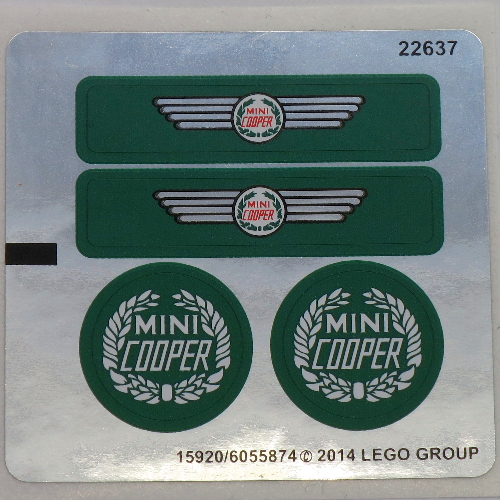 Stickerbogen 2 für Sets 10242-1, 10242-2
