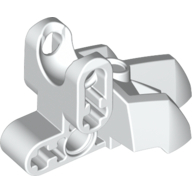Large Figure Foot, with Ball Socket 3 × 5 × 2 White